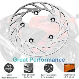 Rotor de <span class=keywords><strong>disco</strong></span> de carreras 240mm <span class=keywords><strong>disco</strong></span> de freno trasero para Suzuki Hayabusa 1300 GSXR 750/1100 Bandit 600 1200 GSF 650 GSX 750 GSXF RF900 SV650 - Product Image 2