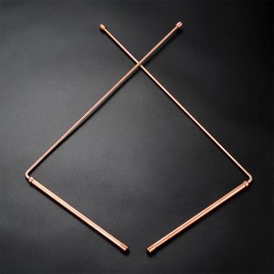 Bacchette di Rame per Rabdomanzia di Qualità - 2 Pezzi, Realizzate con Tecnica di Fusione - per Strumenti di Caccia ai Fantasmi, Rilevamento Acqua, Oggetti Interrati, ecc. - Product Image 5