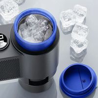 Gobelet intelligent 12V pour voiture, chaud et froid, mini-gobelet portable de bureau, refroidisseur rapide de boissons pour voiture et usage domestique