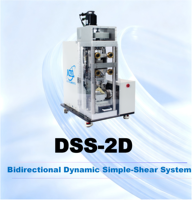 Système de cisaillement dynamique simple KTL DSS-2D triaxial motorisé pour cisaillement couplé dans les directions X/Y
