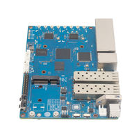 Banana Pi BPI-R3 Carte de développement de routeur open source, système d'exploitation Linux, prend en charge Wi-Fi 6/6E 2.5GbE SFP MediaTek MT7986 (Carte Filogic)