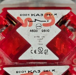 1 blocco di contatti <span class=keywords><strong>NSB</strong></span> 9001KA3 nuovo e originale. PLC Loc4C-17 - Product Image 2