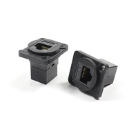 Information sur le module Ethernet réseau personnalisé plusieurs couleurs OEM Filet en forme de D Prise électrique en plastique PCat6