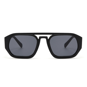Sunglasses <b>Plastic</b> Frame Double Bridge UV400 Protection Unisex Outdoor Fashion Travel Style - Product Image 5