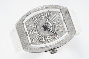 Reloj Mecánico de Lujo para Hombre Frank FM, Movimiento V45 Super 2824, Pantalla Analógica, Función de Alarma, Estilo <span class=keywords><strong>Cartier</strong></span>, para Muñeca - Product Image 4