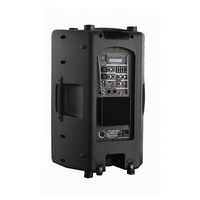 Haut-parleur professionnel actif large bande avec woofer en ferrite de 8 pouces, tweeter en titane de 25 mm et modules d'amplification multiples pour projets audio commerciaux