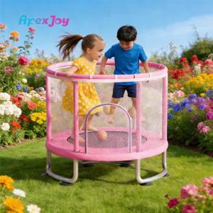 Trampoline d'intérieur de haute qualité à prix d'usine pour adultes et enfants, avec filet de protection, lit de saut pour usage domestique extérieur - Product Image 4