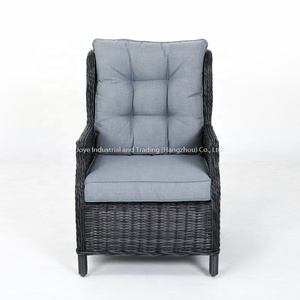 Conjunto de Sofás Reclinables Modernos para Exteriores Joye Leisure, Sillas de Ratán PE, Respaldo Ajustable, Sofá de Jardín con Cojín de Secado Rápido - Product Image 3
