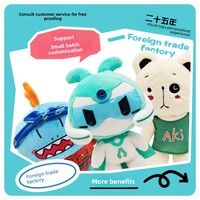 Poupées en peluche CE ASTM, animaux en peluche doux sur mesure, oreillers, porte-clés, figurines en peluche, jouets en peluche – Fabricant sans MOQ