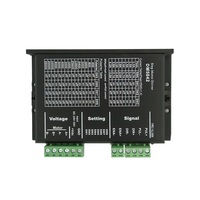 ZLTECH 2 Fase Nema17/23/34 DM5042 24-50V DC 1-4.2A Mengirim Pulsa Sendiri Analog IO Sinyal Kontrol Kecepatan Stepper Motor Driver