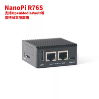 Carte de développement RK3328 NanoPi R2S double 2.5G 16 Go LPDDR5 pour déploiement IA, OS Linux 5V