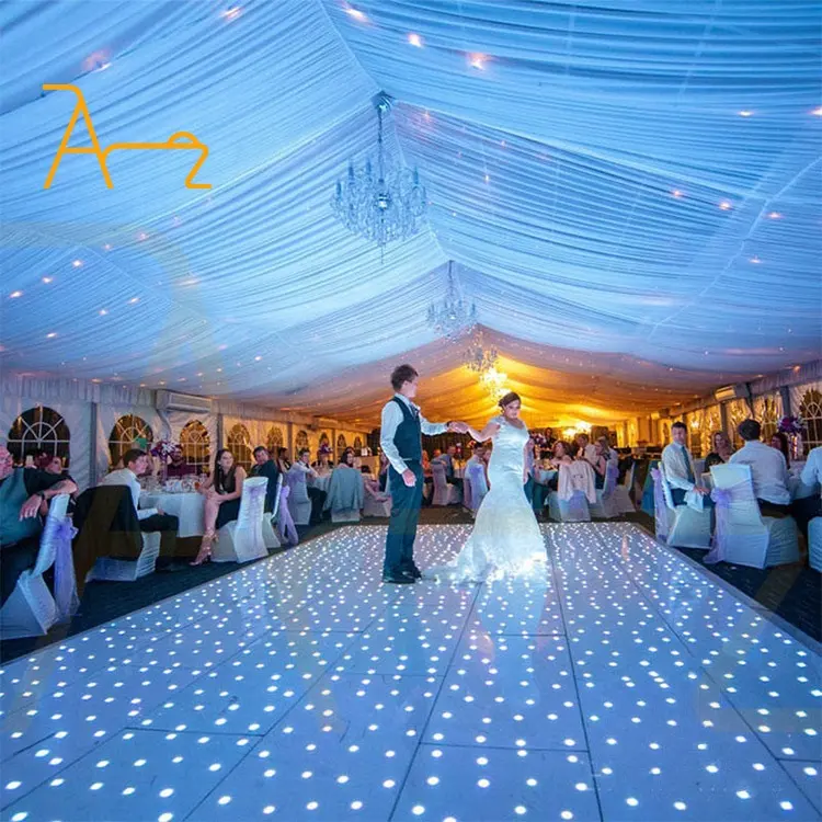 wedding supplies portable floor lights beautiful wedding dance floor with romantic starlit led dance floor for party
