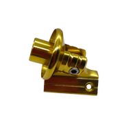 Services d'usinage CNC de précision – Support d'accessoire de main courante en acier inoxydable/aluminium ZHURUI ZR-308 pour usinage et perçage