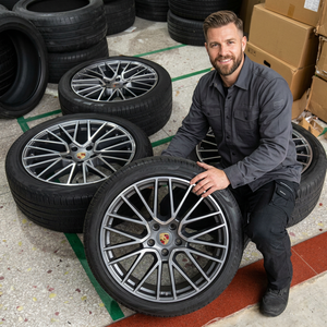Neumático Original Usado Genuino para Cayenne 9Y0044603B Sin Rasguños 295 40 35 R21 Llanta con Neumático para Porsche Cayenne 2026 <span class=keywords><strong>Pirelli</strong></span> - Product Image 2