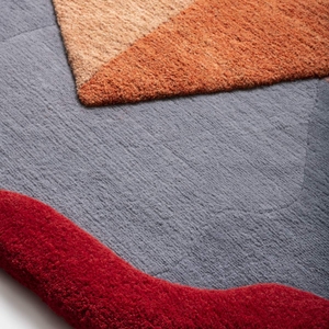 Tapis en laine tufté à la main de qualité supérieure, 100% laine pure de Nouvelle-Zélande, tapis de luxe sur mesure, fait main, ignifuge, durable - Product Image 2