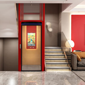 Stilte-elevator met CE-keurmerk, geschikt voor 2-6 personen, hydraulische residentiële <span class=keywords><strong>lift</strong></span> voor villa's en huizen, voor binnengebruik. - Product Image 2