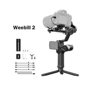 VLOG tiro de vídeo Weebill <span class=keywords><strong>2</strong></span> Selfie Stick estabilizador de cardán Flexible plegable seguimiento facial profesional - Product Image 4