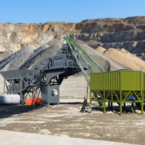 Usine de production de béton mobile électrique montée sur mini-camion, fabriquée en Chine, modèle YHZS35, 35 mètres cubes par heure - Product Image 3