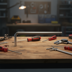 ประแจหกเหลี่ยมรูปตัว L ความยาว 280 มม. ขนาดเมตริก สำหรับงานที่ต้องการความแม่นยำ - Product Image 3