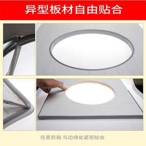 Cintas de Borde Autoadhesivas en Forma de U de TPE Resistentes para Muebles, Armarios y Guardarropas, Resistentes al Agua, Ancho Personalizable - Product Image 3