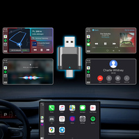 D508 Kablosuz Carplay Adaptörü OEM Düğmeleriyle Kablolu Android Auto'yu Kablosuz Carplay'e Dönüştürür Kolay Bağlantı