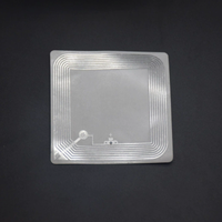 Étiquette adhésive RFID HF 13,56 MHz personnalisée pour livres de bibliothèque