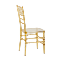Chaise Chiavari en polycarbonate transparent empilable, 11 chaises, sièges détachables pour événements, banquets et mariages