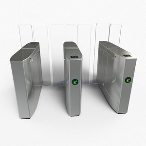 Tourniquet automatisé de contrôle d'entrée avec barrière coulissante de lecteur d'empreintes digitales pour l'accès d'adhésion de gymnase - Product Image 5