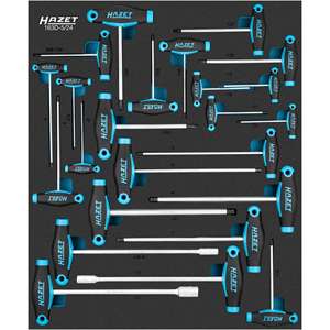 HAZET Jeu de douilles ∙ avec poignée en T 163D-5/24 ∙ 24 pièces ∙ 2 GD-GD 13 ∙ T6 GD-GD T45 - Product Image 1