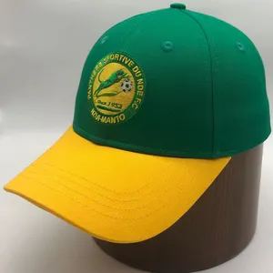고품질 개인 상표 6 패널 구조 야구 모자 사용자 정의 자수 로고 투톤 모자