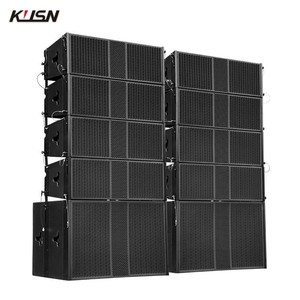 مضخم صوت احترافي مزدوج 8 بوصة للعرض الخارجي لحفلات الزفاف نظام مكبرات صوت نشطة - Product Image 1