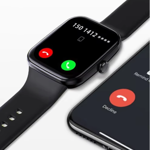 หน้าจอ TFT ขนาด 2.1 นิ้ว สำหรับนาฬิกาสมาร์ทวอทช์สำหรับผู้ชาย วัดอัตราการเต้นของหัวใจ วัดออกซิเจนในเลือด ติดตามกิจกรรม กันน้ำระดับ IP67 ใช้งานได้ 5-10 วัน - Product Image 1