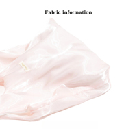 Sac fourre-tout en satin et nylon à double poignée pour femme, léger, pliable, sac à bandoulière style décontracté, couleur unie, sac hobo souple