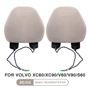 Cojín de reposacabezas de música de lujo de alta calidad HERNA <span class=keywords><strong>COOL</strong></span> para Volvo XC60/XC90/V60/V90/S60 Compatible con asientos de cuero de coche - Product Image 5
