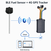 Système de suivi GPS 4G avec capteur de carburant BLE, suivi en temps réel, prise en charge de la plateforme cloud