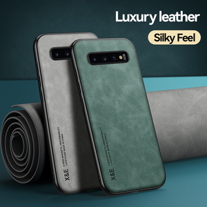 Per Samsung Galaxy S10 S9 S8 Plus S10e <span class=keywords><strong>S20</strong></span> S21 <span class=keywords><strong>FE</strong></span> S22 Ultra <span class=keywords><strong>Cover</strong></span> posteriore di lusso pelle di pecora antiurto all'ingrosso cassa del telefono in pelle - Product Image 6