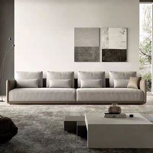 مصنع الساخن بيع مجموعة أريكة الأثاث أحدث عالية الجودة الأريكة أريكة لغرفة المعيشة الكلاسيكية كنبة جلدية قطع - Product Image 3