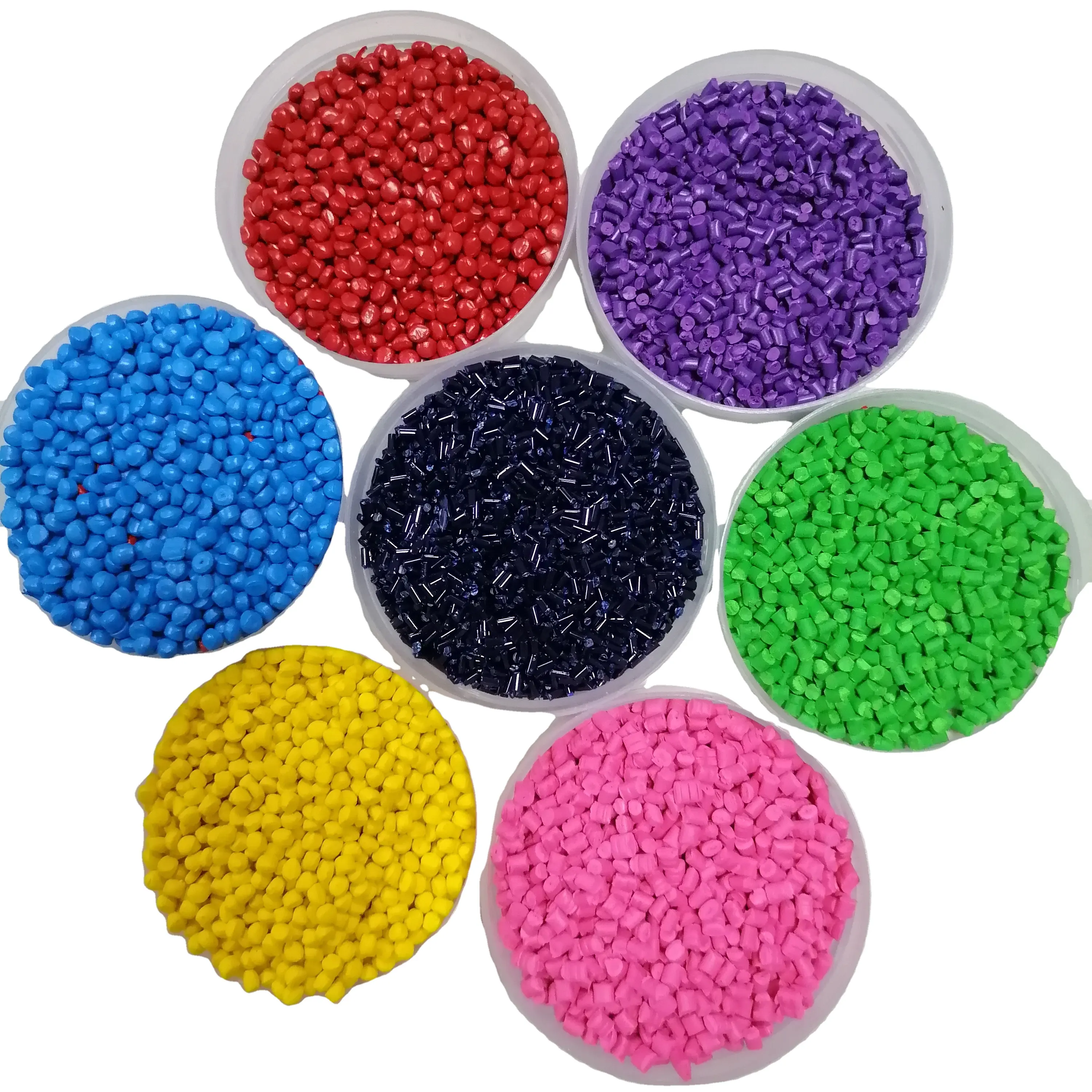 Manufacturer colour master batch of PP PE PET PLA ABS EVA PS PC various color plastic masterbatch black white for Blow Molding