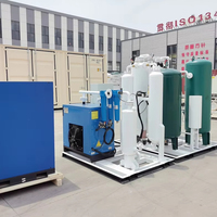 Générateur d'oxygène robuste 99,5 % 50 Nm³/h pour le soutien à la combustion industrielle, alimentation en oxygène stable contrôlée par PLC pour fours