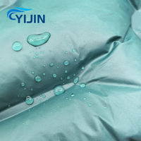 Nouveau design de tissu en nylon taffetas tissé avec finition brillante anti-plume pour vestes d'hiver rembourrées pour filles et garçons