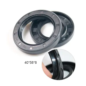 China FKM Oil Seal ManufacturerサプライヤーTC4 Oil Seal Rubber Rotary Shaft NBR FKM 40*58*8 TCタイプLip Seals