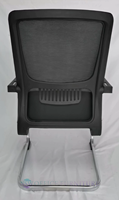 Chaise de conférence de bureau à pieds fixes entièrement en maille à prix réduit