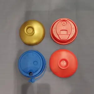 플라스틱 레이저 필름 pp 주입에 대한 금형 라벨에 사용자 정의 로고 금속 광택 필름이있는 Iml 컵