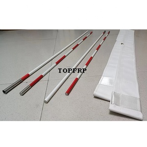 Portable Fiberglass Assembled Volleyball <b>Net</b> Antenna - Product Image 1