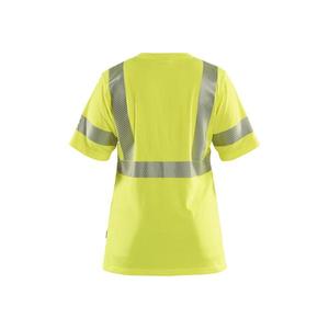 Blaklader-350225373300L เสื้อยืด Hi-Vis ของผู้หญิงสีเหลือง-EAN 7330509881378 HI-VIS Workwear - Product Image 2
