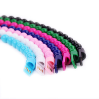 EONLINE gelang USB manik 3D warna asli, kabel pengisi daya ponsel Universal untuk ipad mikro USB Tipe C sinkronisasi Data pengisian cepat