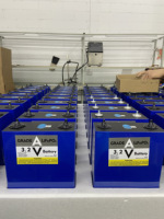 Docan Tech EU USA Stock V3 EVE LF324 324Ah Lifepo4 Akku 3C Batería de Alta Corriente 3.2V 324Ah Lifepo4 para Almacenamiento de Energía Solar Doméstica