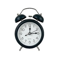 Réveil numérique minimaliste moderne rechargeable, silencieux, en métal et acrylique, avec logo personnalisé, cadeau pour chambre et salon