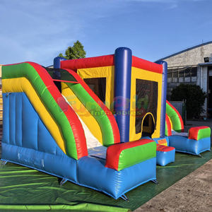 Commercial grade <b>inflatable</b> bouncer combo bounce <b>house</b> with dual slide outdoor bouncy castle for kids - Product Image 3