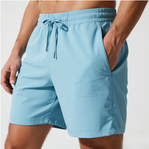 New Design Workout Athletic <strong>Shorts</strong> Quick Dry Gym <strong>Shorts</strong> Sports Exercise Running Drawstring Jogger <strong>Shorts</strong> for <strong>Men</strong> <strong>with</strong> <strong>Zip</strong> <strong>Pocket</strong> - Product Image 3